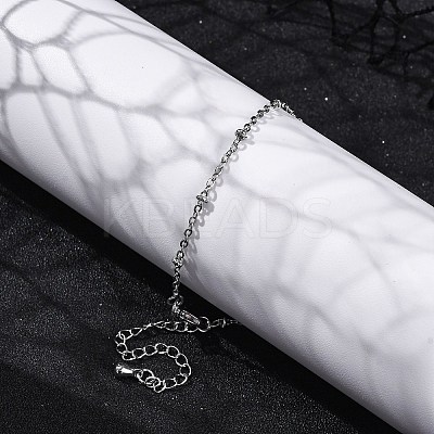 Brass Satellite Chains  Bracelets for Women BJEW-G735-19P-1
