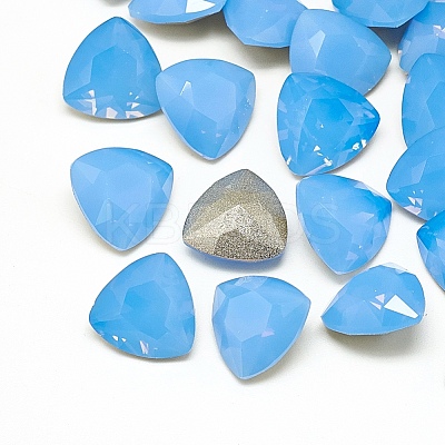 DIY Pointed Back K9 Glass Rhinestone Cabochons RGLA-T071-12mm-104-1