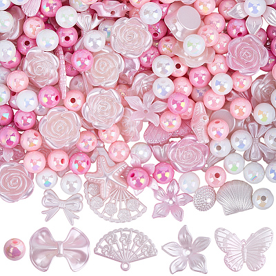 110Pcs DIY Gradient Color Style Jewelry Making Finding Kits KY-SP0001-67E-1