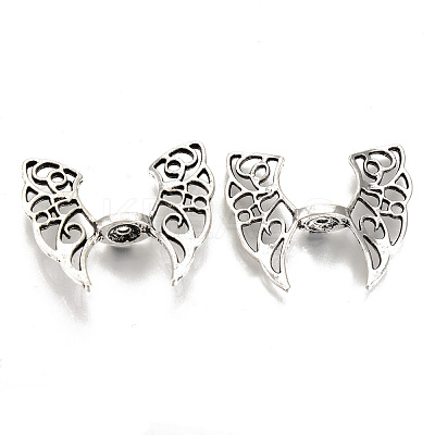 Tibetan Style Alloy Beads PALLOY-R134-10-RS-1