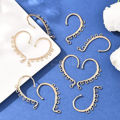 Alloy Ear Cuff Findings LS-PALLOY-N176-09KCG-1