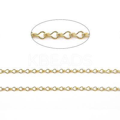 Brass Textured Ladder Chains CHC-C017-01-NR-1