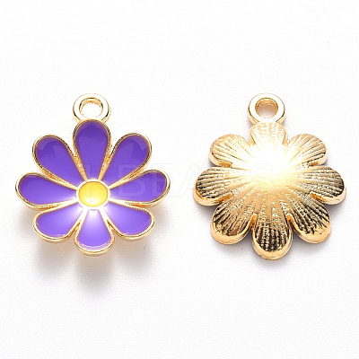 Alloy Enamel Pendants ENAM-S121-116D-1