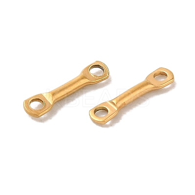 Ion Plating(IP) 304 Stainless Steel Connector Charms STAS-Q323-04A-G-1