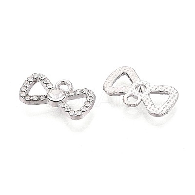 Alloy & Crystal Rhinestone Pendants PALLOY-T095-10P-1