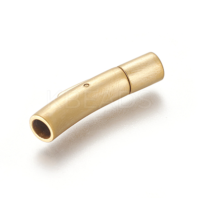 304 Stainless Steel Bayonet Clasps STAS-I013-4mm-MG-1