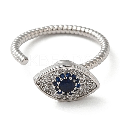 Rotatable Open Ring with Cubic Zirconia LS-RJEW-Q776-02P-02-1