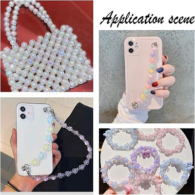 210Pcs 15 Style Transparent Acrylic Beads TACR-CA0001-06-1
