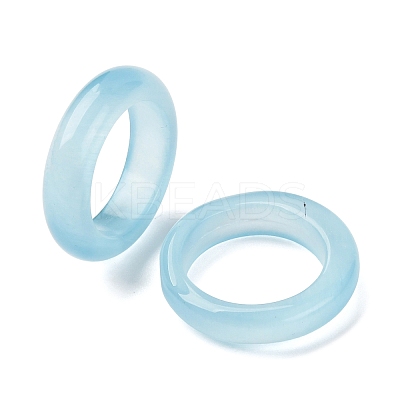 Cat Eye Finger Rings RJEW-G363-01B-15-1
