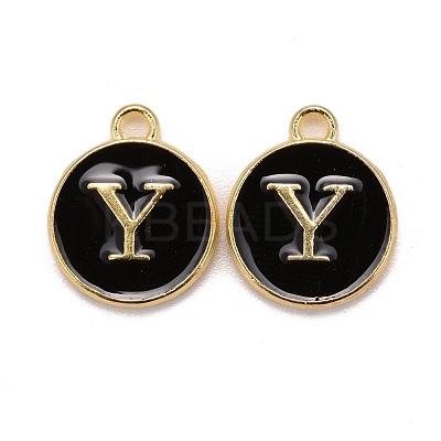 Golden Plated Alloy Charms ENAM-S118-02Y-1