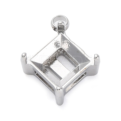 304 Stainless Steel Rhinestone Claw Settings LS-STAS-U042-03B-P-1