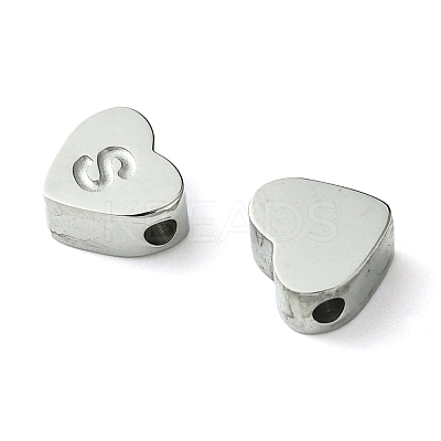 Tarnish Resistant 316L Surgical Stainless Steel Beads STAS-R230-01S-P-1-1