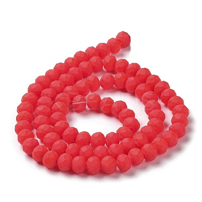 Glass Beads Strands EGLA-A034-P4mm-MD03-1