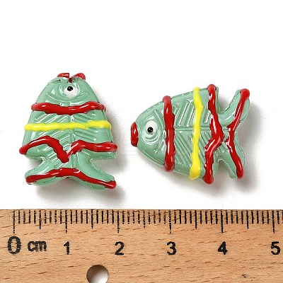 Baking Paint Glass Beads LAMP-I032-01F-1