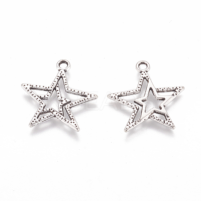 Tibetan Style Alloy Pendants K08TM042-1