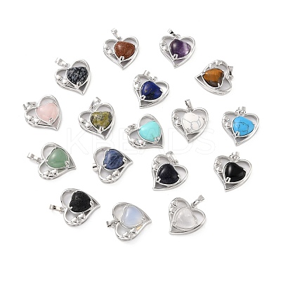 Natural & Synthetic Gemstone Pendants G-C236-01-P-RS-1