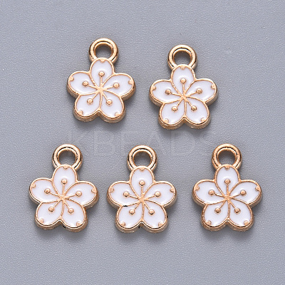 Alloy Enamel Charms ENAM-S121-054B-1
