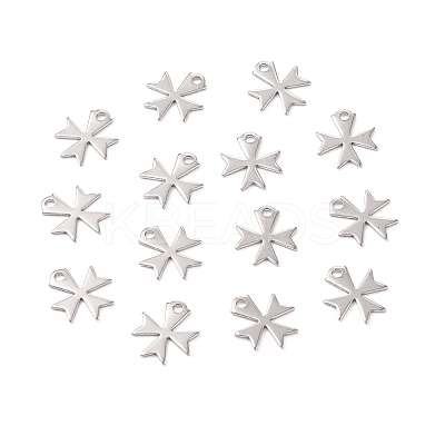 Non-Tarnish 304 Stainless Steel Charms STAS-C043-49P-01-1