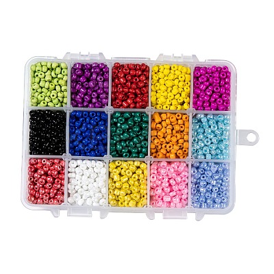 6/0 Glass Seed Beads SEED-JP0007-19-4mm-1