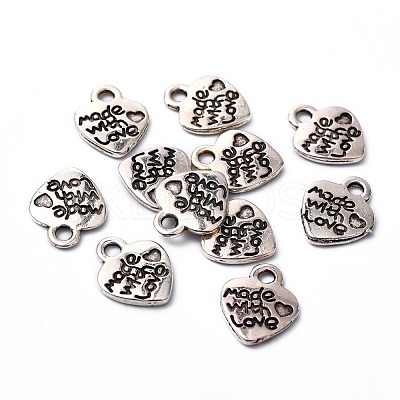 Ideas for Valentines Day Gifts Tibetan Style Alloy Pendants LF0004Y-NF-1
