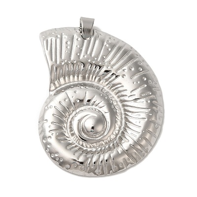 Non-Tarnish 304 Stainless Steel Pendants STAS-M017-09P-1