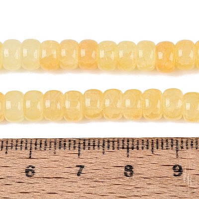 Ombre Effect Dyed Glass Beads Strands GLAA-Q106-05A-A01-1