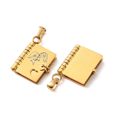 304 Stainless Steel Pendants SA-CBA694E-01G-05-1