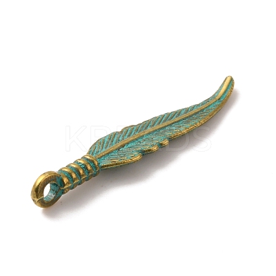 Tibetan Style Alloy Pendants FIND-WH0114-53GGP-1