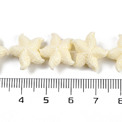 Synthetic Coral Dyed Carved Beads Strands CORA-K009-06B-1