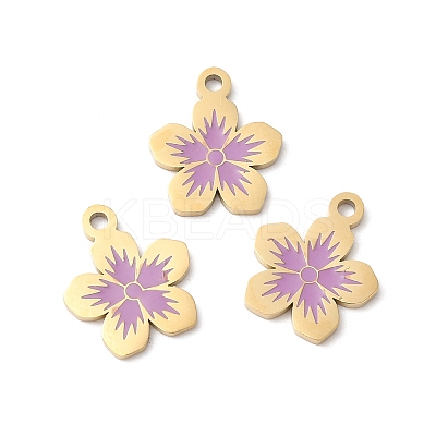 Ion Plating(IP) 316L Surgical Stainless Steel Charms STAS-H213-23G-1
