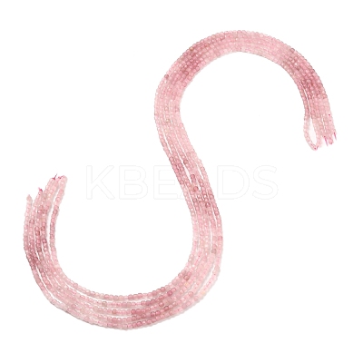 Natural Madagascar Rose Quartz Beads Strands G-L634-D12-2.5x2.5mm-1