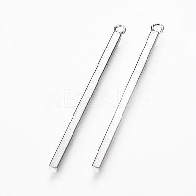 Non-Tarnish 304 Stainless Steel Pendants STAS-L218-19P-1