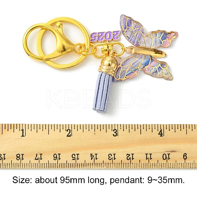 Acrylic & Alloy Enamel Keychain KEYC-FS00026-02-1