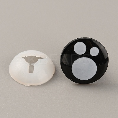 Plastic Doll Safety Eyes DIY-WH0386-99A-1