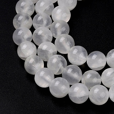 Natural Green Jade Beads Strands G-Q162-A01-E01-05-1