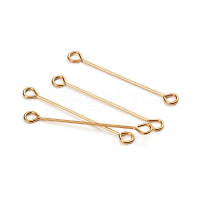 Ion Plating(IP) 304 Stainless Steel Eye Pins STAS-I141-01C-G-1