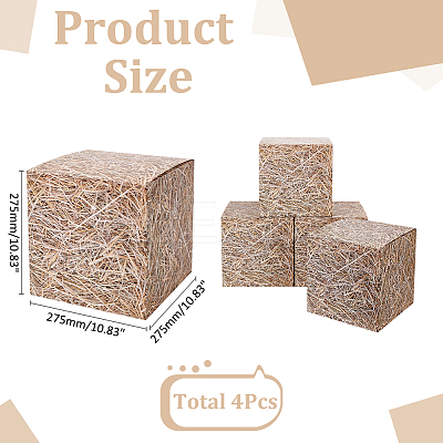 Paper Box for Party Decoration AJEW-WH0696-022C-1