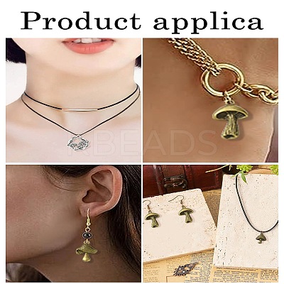 60Pcs 15 Styles Tibetan Style Alloy Pendants TIBEP-YW0001-81-1