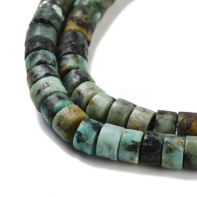 Natural African Turquoise(Jasper) Beads Strands X-G-A220-B03-01-1