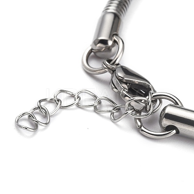 Non-Tarnish 304 Stainless Steel Bracelets BJEW-O186-08C-P-1