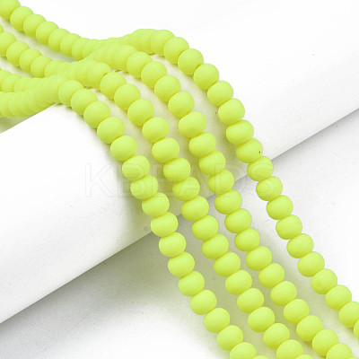 Handmade Polymer Clay Beads Strands CLAY-N008-053-11-1