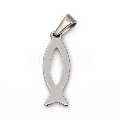 Tarnish Resistant 304 Stainless Steel Pendants X-STAS-I136-26P-1