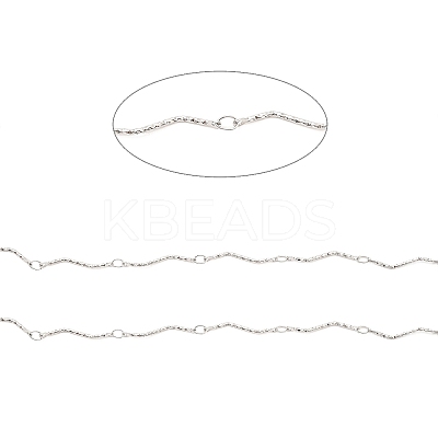 Non-Tarnish 304 Stainless Steel Link Chains STAS-D084-36P-1