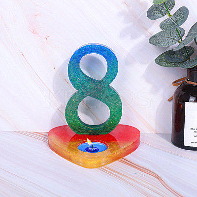 DIY Candle Silicone Molds Making DIY-F065-14H-1