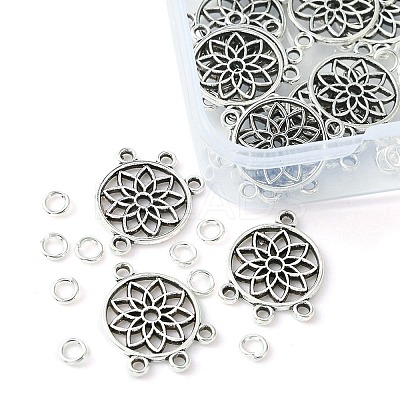 20Pcs Tibetan Style Alloy Chandelier Component Links FIND-YW0003-40-1
