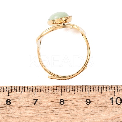304 Stainless Steel Cuff Open Rings RJEW-H266-02A-G-1
