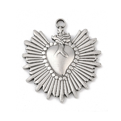 304 Stainless Steel Pendants LS-STAS-D366-05A-P-1