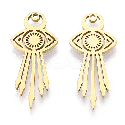 Ion Plating(IP) 304 Stainless Steel Pendants STAS-T063-209G-1