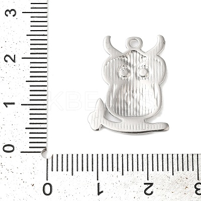 Non-Tarnish 304 Stainless Steel Pendants STAS-N103-22P-1