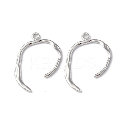 Non-Tarnish 304 Stainless Steel Pendants STAS-C066-22P-1